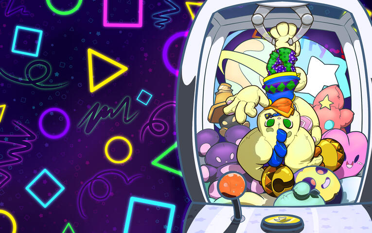 Hanging Out At The Arcade