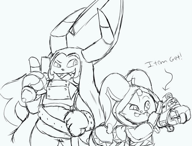 One Month And A Bag O Gold Later(Misfit buys a dart gun from a Namr named Cut-Throat)