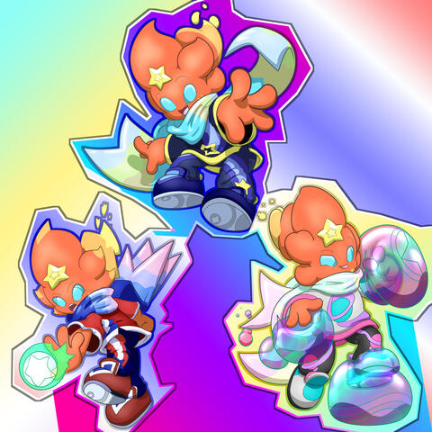 Blue Star, Red Star, White Star, Comet