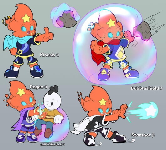 Comet Moveset
